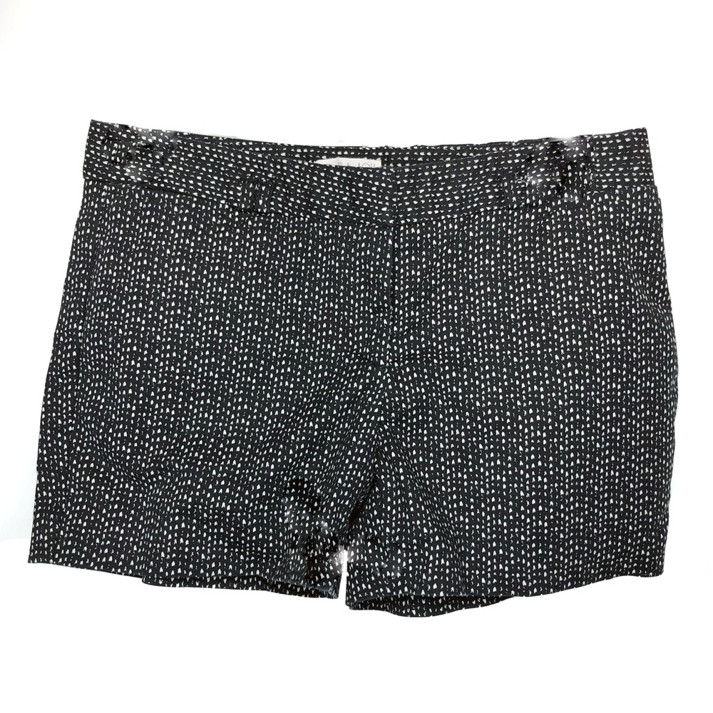 Lila Rosa Black & White High Waisted Printed Short